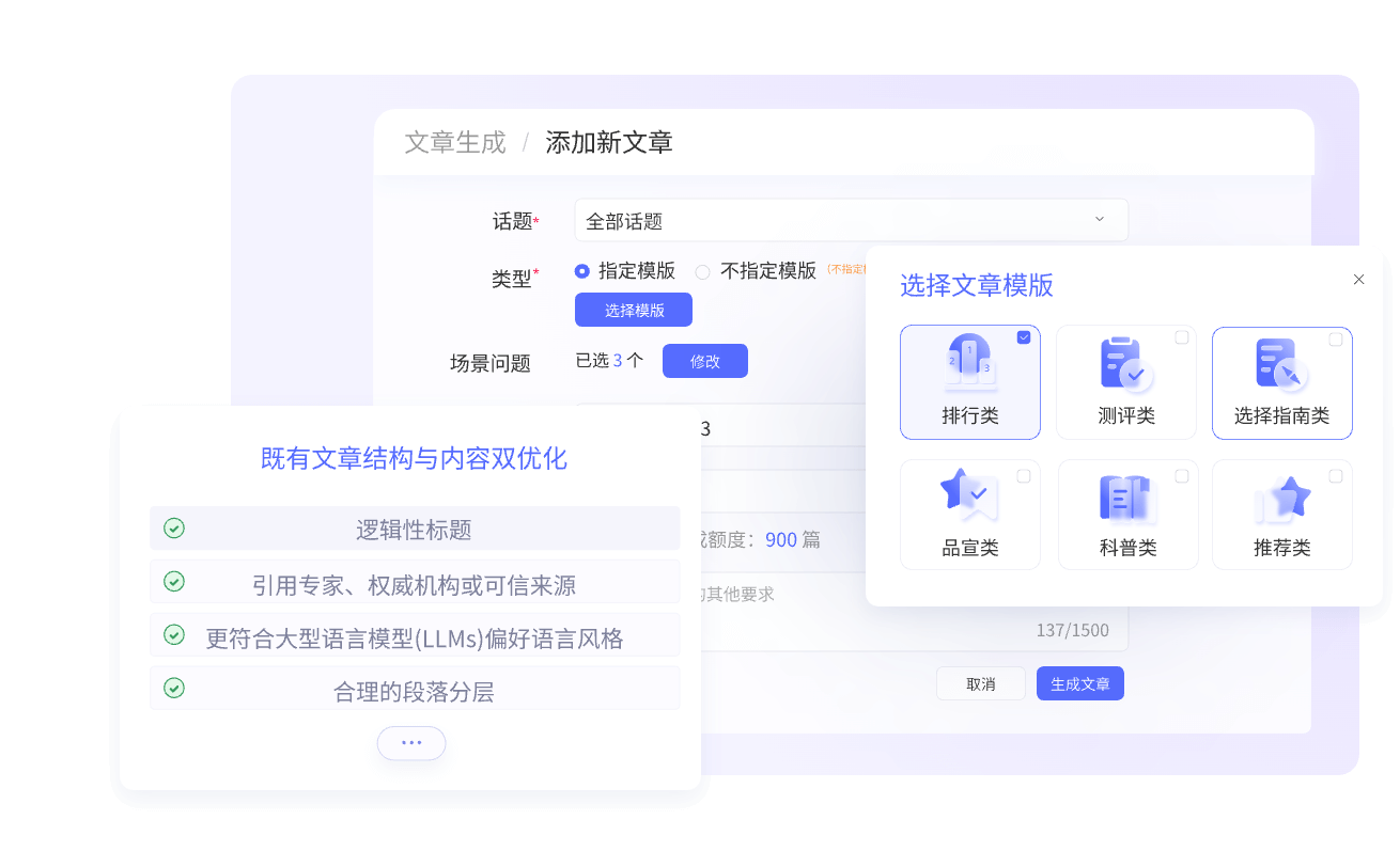 内容创作和改造优化